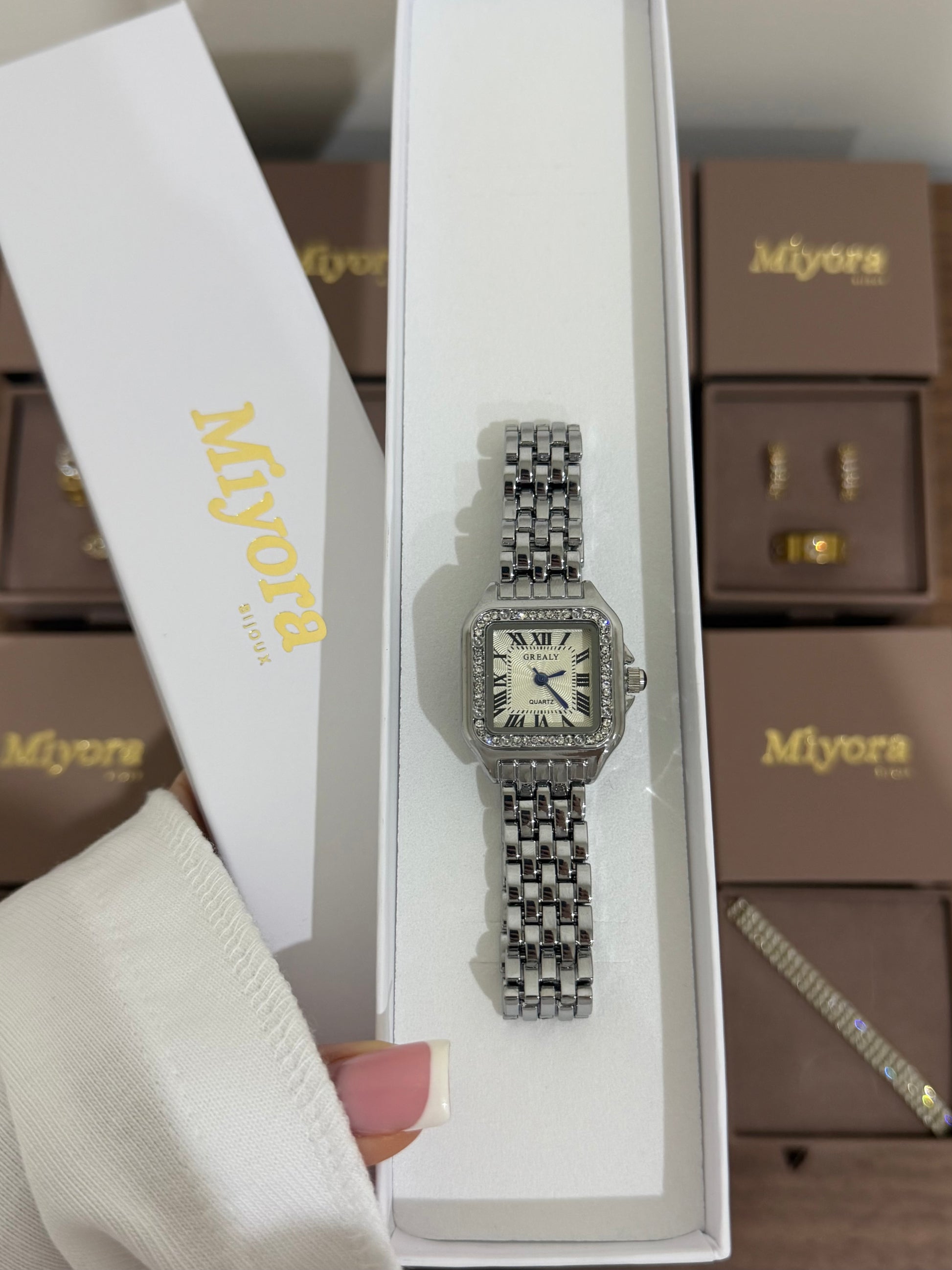 MONTRE NINA ARGENTÉ