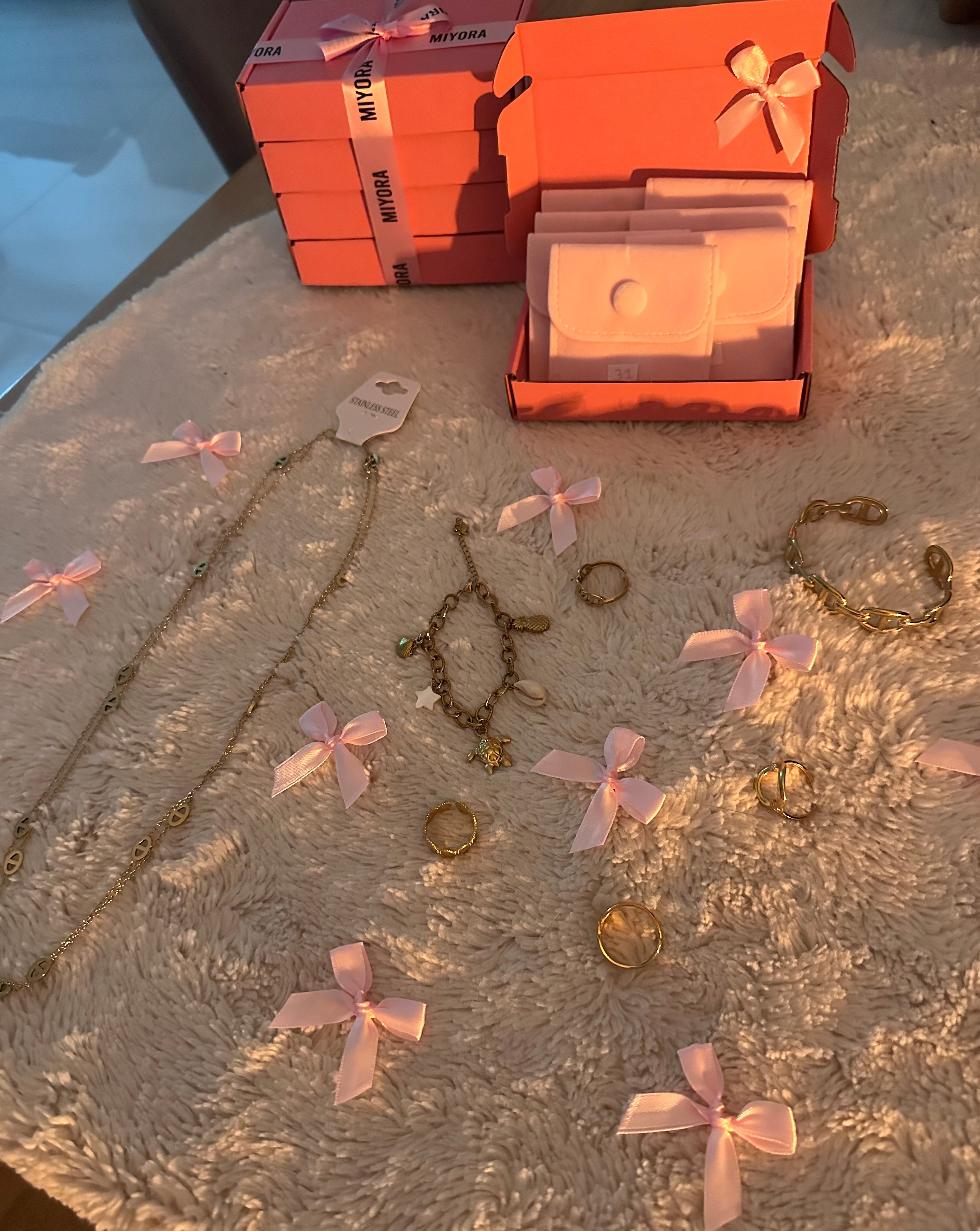 Calendrier de l’après (7 cases dorées)🎀