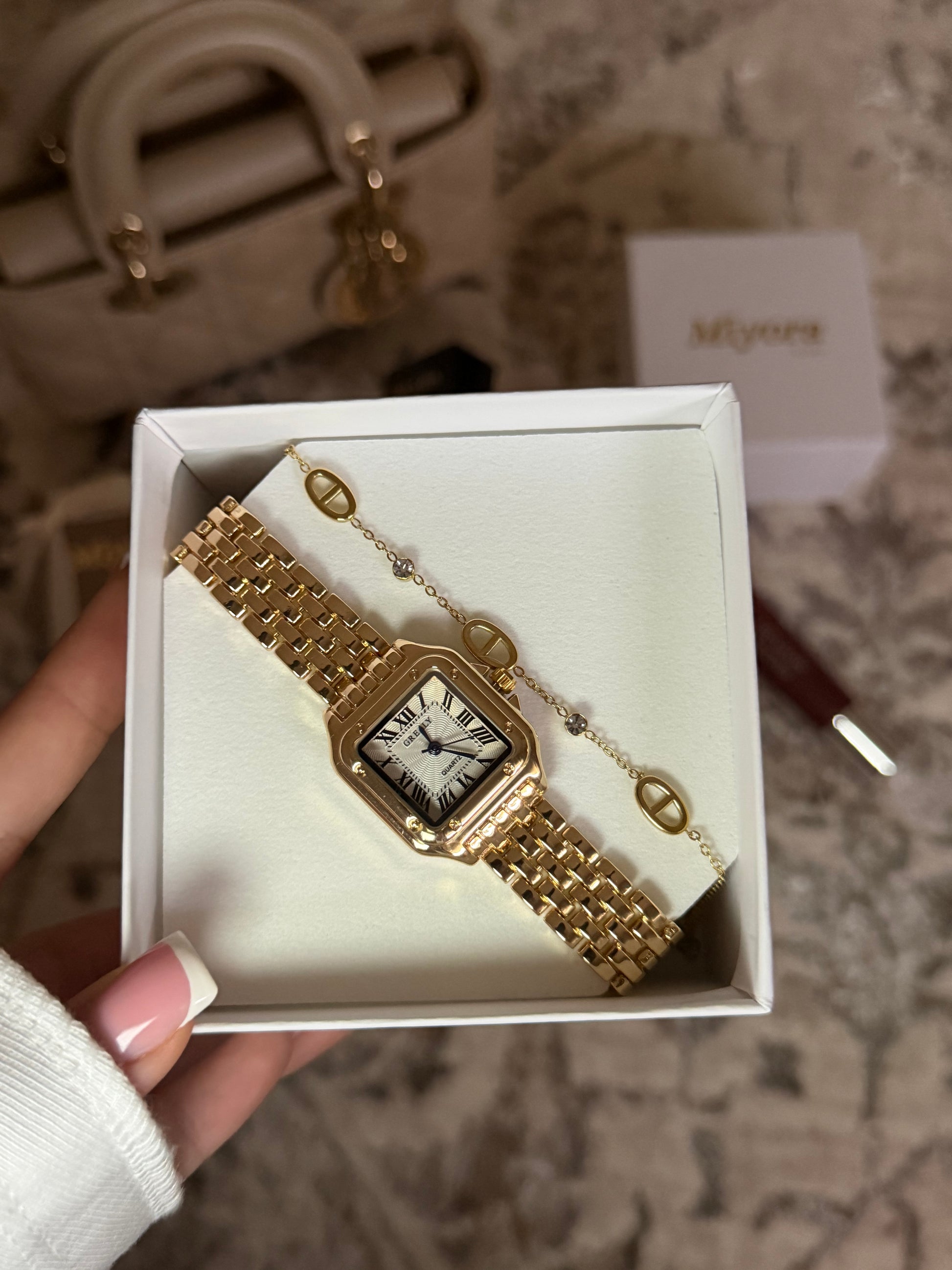 COFFRET MONTRE AGATHA