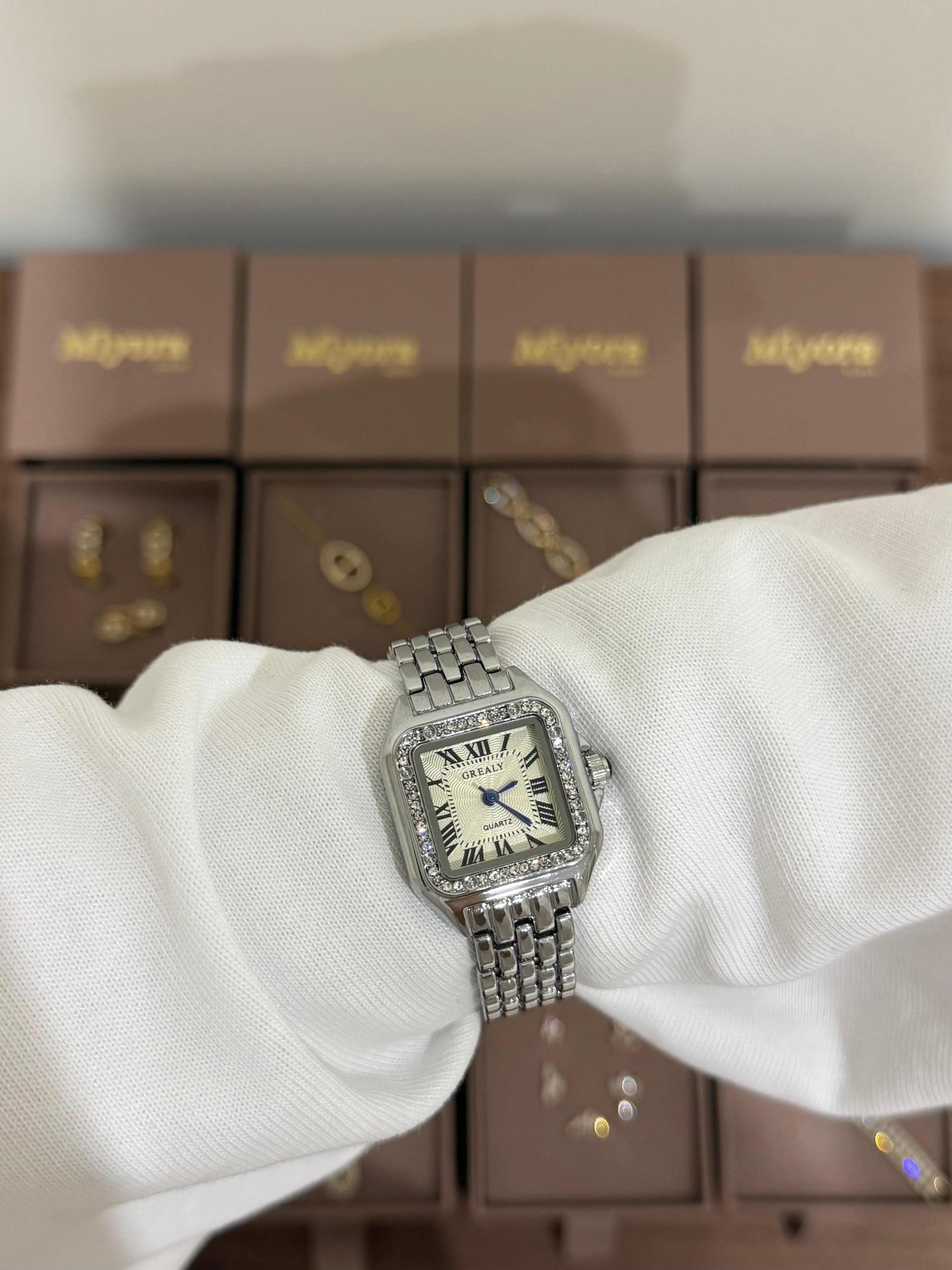 MONTRE NINA ARGENTÉ