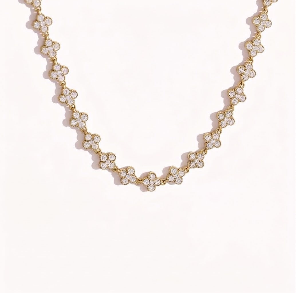 COLLIER LAAM BLANC