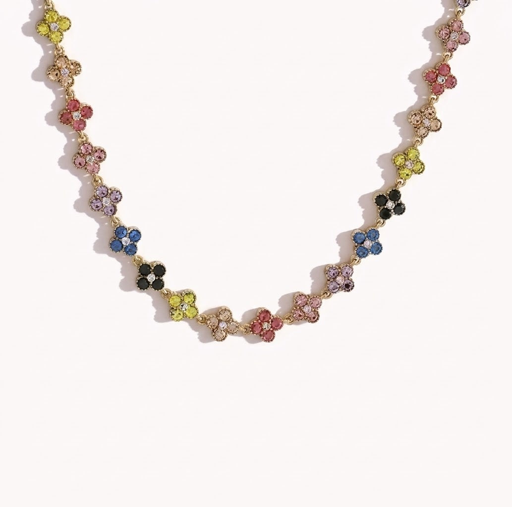 COLLIER LAAM MULTICOULEUR